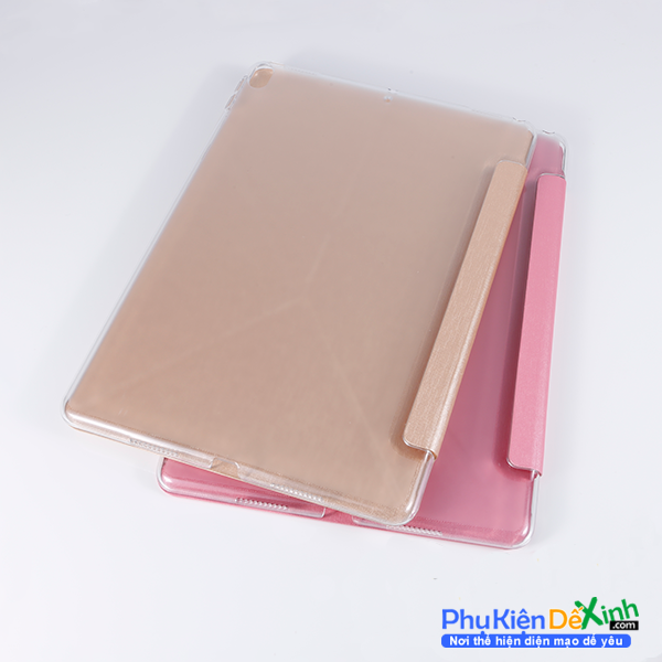 Bao Da iPad Pro 10.5 2017 Trong Cứng Hiệu I-Pearl Cooplay được sản xuất và làm bằng chất liệu da công nghiệp , với chất liệu da mịn , chống thấm nước , chống bụi cũng khá tốt 